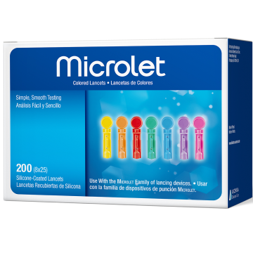 Ланцеты Microlet Contour Plus (200 шт) для забора крови - Для заказа переходите на Medico.in.ua